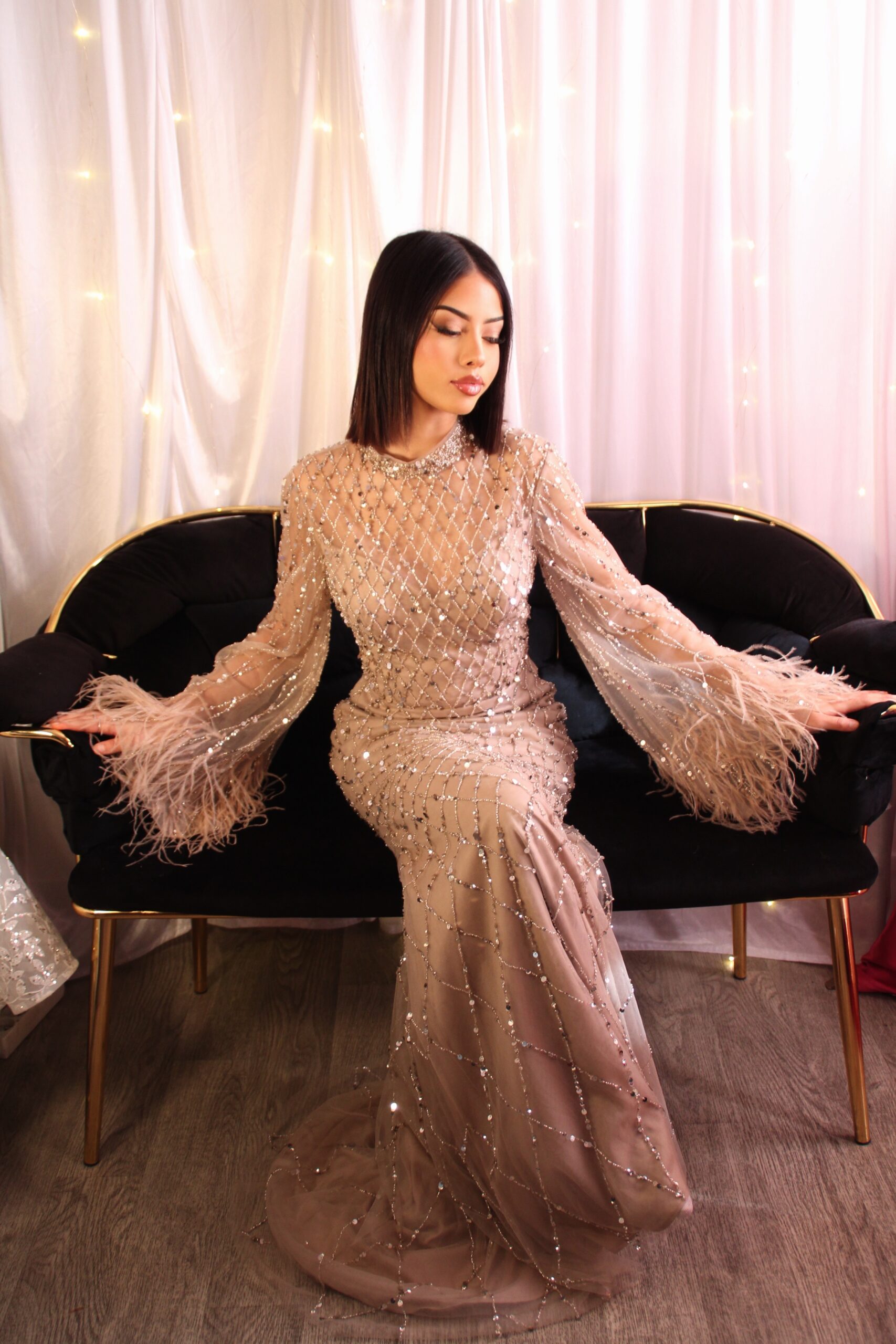 Maquillage oriental mariée à Saint-Étienne par Yass Beauty